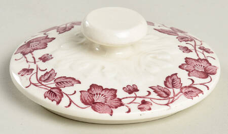 Clematis Mulberry (Corinthian) Lid for Sugar Bowl