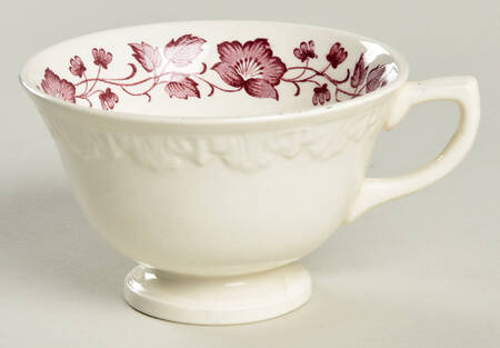 Clematis Mulberry (Corinthian) Footed Cup