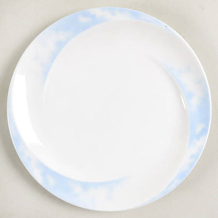 Clouds Blue Bread & Butter Plate