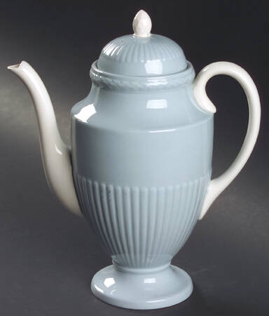 Clyde Blue Coffee Pot & Lid