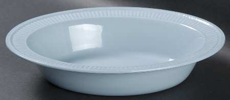 Clyde Blue 10" Oval Vegetable Bowl