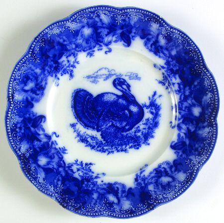 Clytie Blue (Scallop, Embossed) by Wedgwood