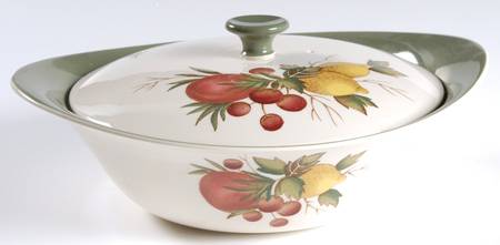 Covent Garden (Green On Edge)Tk605 Round Covered Vegetable
