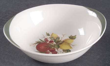 Covent Garden (Green On Edge)Tk605 Lugged Cereal Bowl