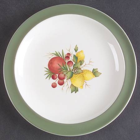 Covent Garden (Green On Edge)Tk605 Bread & Butter Plate