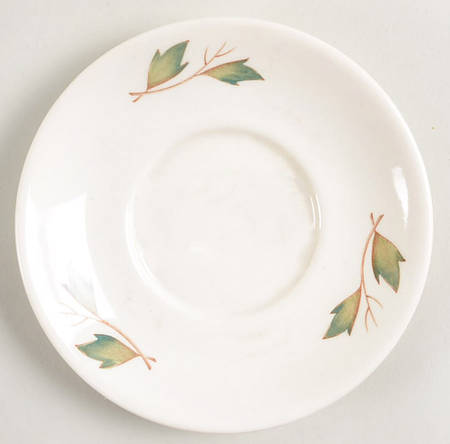 Covent Garden (Green On Edge)Tk605 Saucer for Bond Shape Demitasse Cup