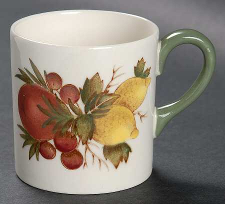 Covent Garden (Green On Edge)Tk605 Can Shape Demitasse Cup