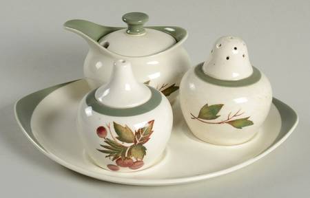 Covent Garden (Green On Edge)Tk605 Condiment Set