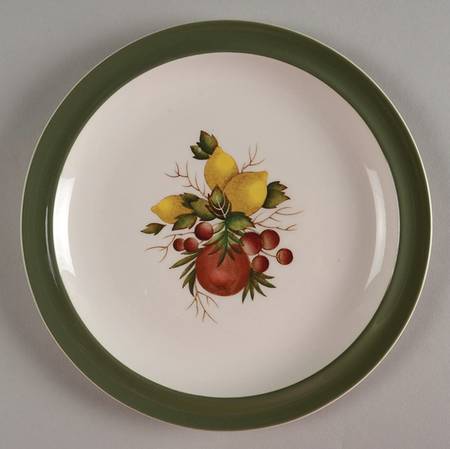 Covent Garden (Green On Edge)Tk605 Salad Plate