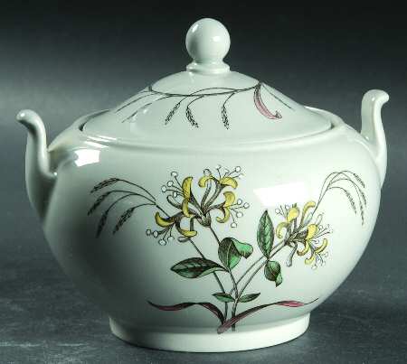 Country Lane 146 Shape Sugar Bowl & Lid