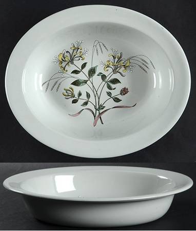 Country Lane 9" Oval Vegetable Bowl