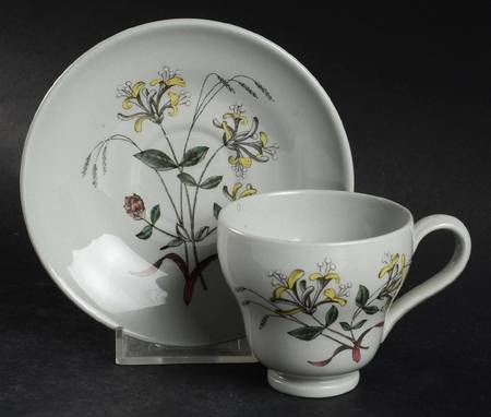 Country Lane Footed Demitasse Cup & Saucer Set