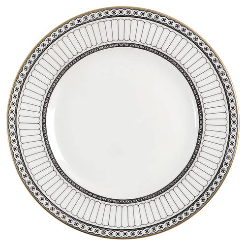 Colonnade Black Salad Plate by Wedgwood