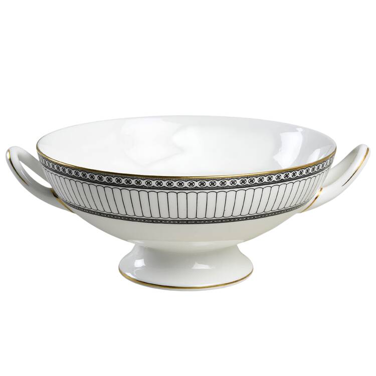 Colonnade Black Round Vegetable No Lid