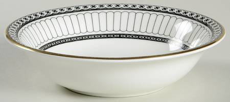 Colonnade Black Coupe Cereal Bowl