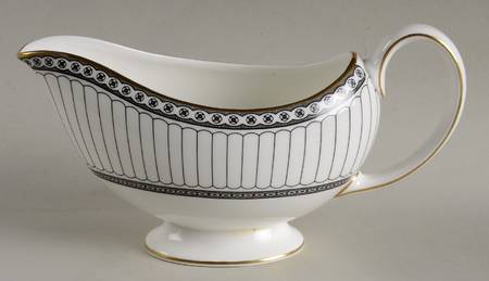 Colonnade Black Gravy Boat