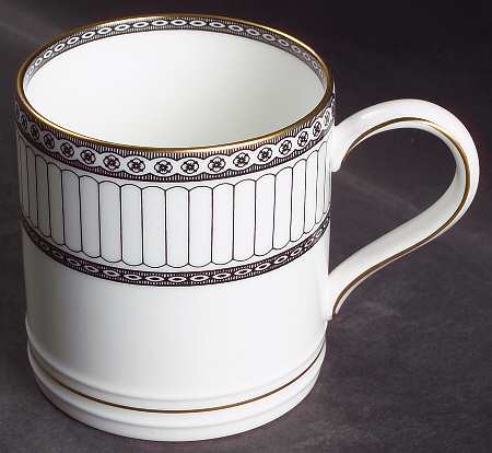 Colonnade Black Mug