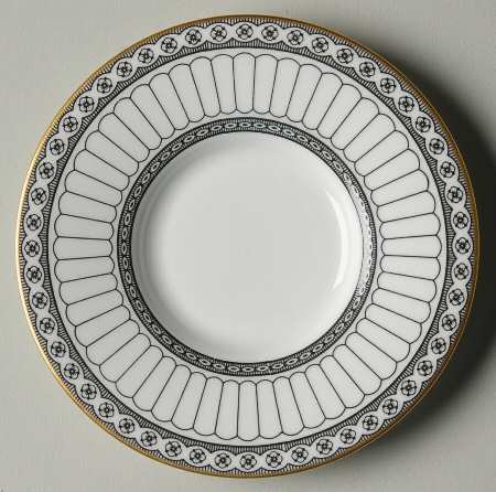 Colonnade Black Saucer for Bond Shape Demitasse Cup