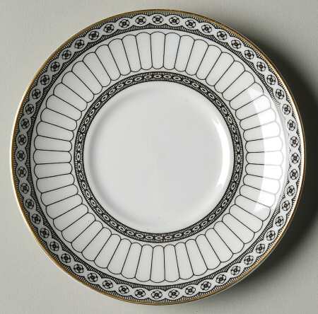 Colonnade Black Saucer for Bond Shape Demitasse Cup