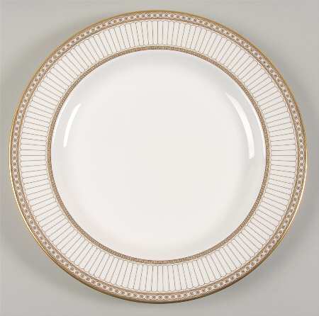 Colonnade Gold 13" Chop Plate (Round Platter)
