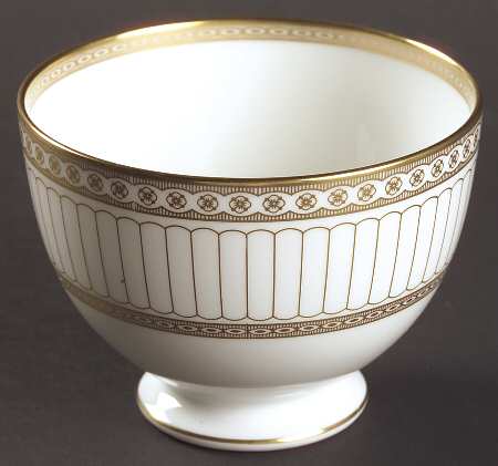 Colonnade Gold Open Sugar Bowl