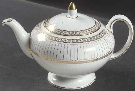 Colonnade Gold Teapot & Lid