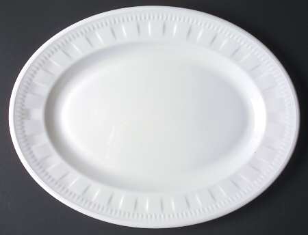 Colosseum (Whiteware) 15" Oval Serving Platter