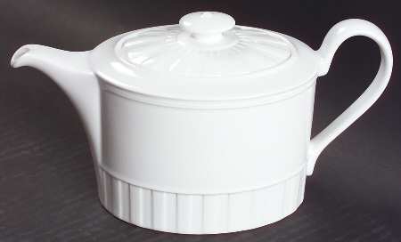 Colosseum (Whiteware) Teapot & Lid