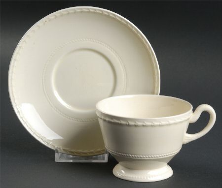Colonial Footed Cup & Saucer Set
