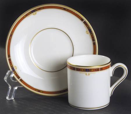 Colorado Bond Shape Demitasse Cup and Saucer Set