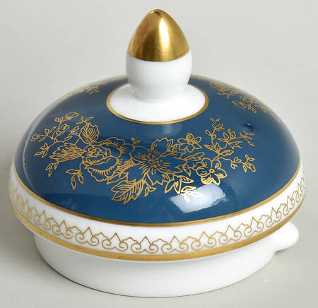 Columbia Blue & Gold Lid for Coffee Pot