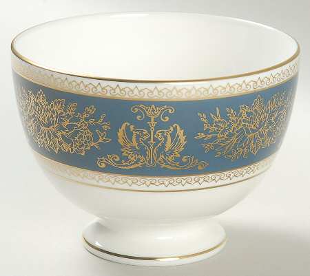 Columbia Blue & Gold Open Sugar Bowl