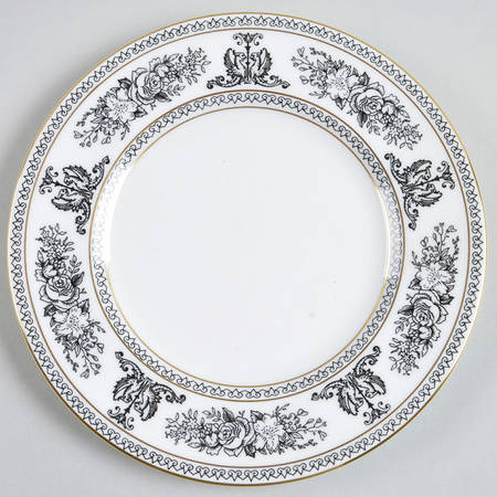 Columbia Black Dessert/Pie Plate