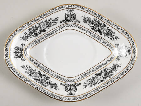 Columbia Black Underplate for Gravy Boat