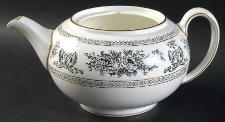 Columbia Black Teapot No Lid