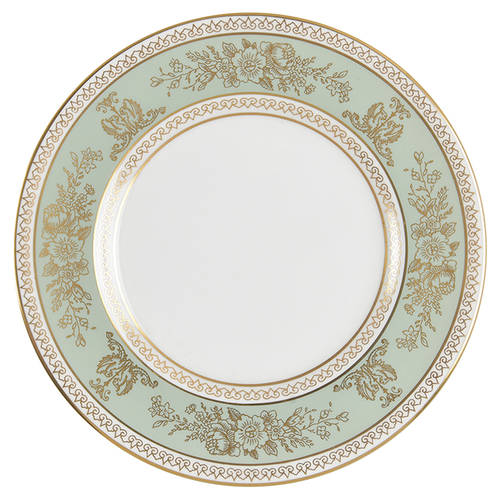 Columbia Sage Green Rim Bread & Butter Plate by Wedgwood