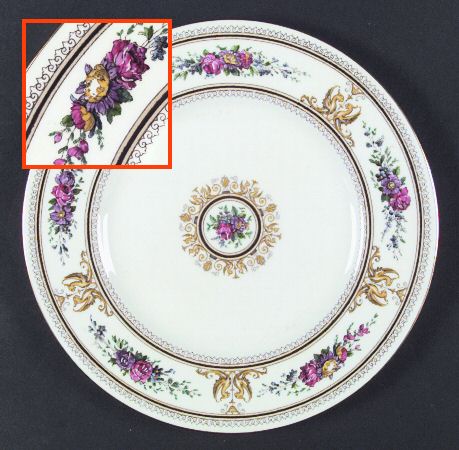 Columbia White (Gold Trim) by Wedgwood
