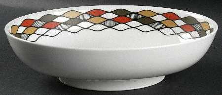 Columbine 10" Oval Vegetable Bowl