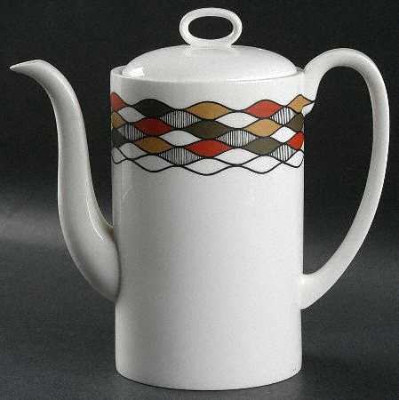 Columbine Coffee Pot & Lid