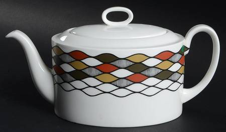 Columbine Teapot & Lid