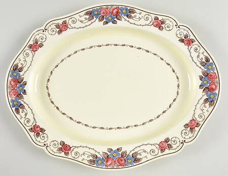 Consall 15" Oval Serving Platter