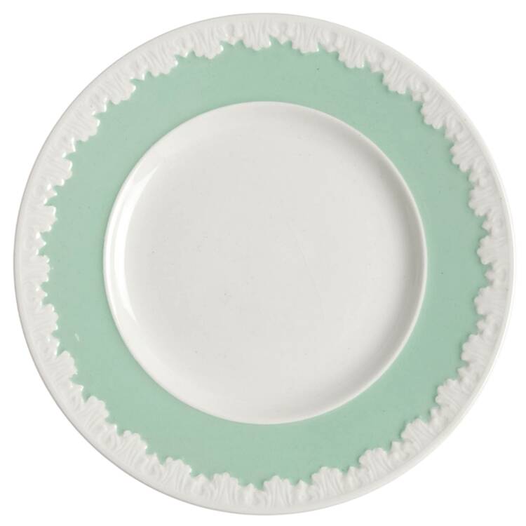 Corinthian Green Bread & Butter Plate