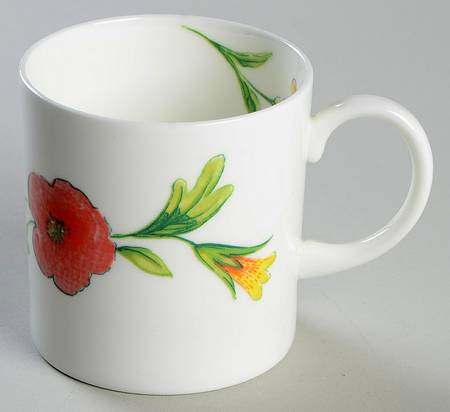 Cornflower Can Shape Demitasse Cup