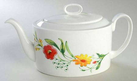Cornflower Teapot & Lid
