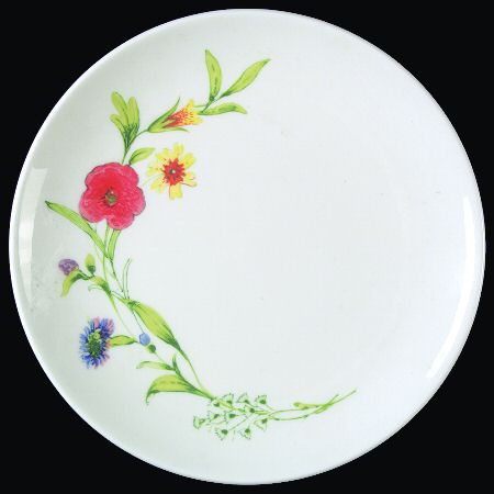 Cornflower Salad Plate