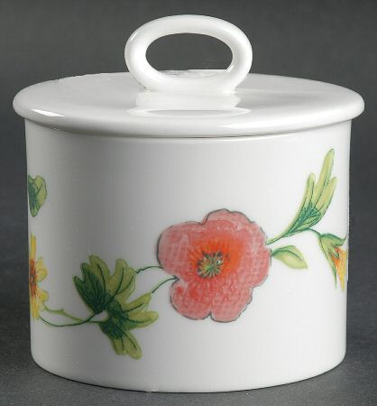 Cornflower Sugar Bowl & Lid