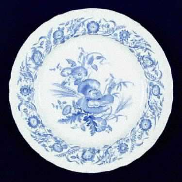 Cornflower Blue Salad Plate