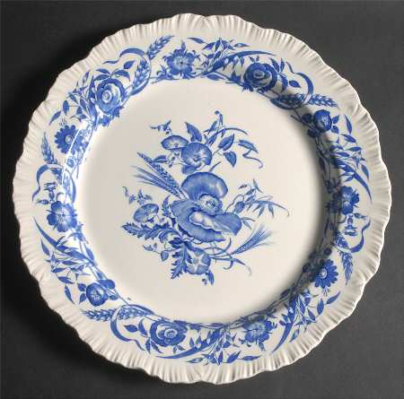 Cornflower Blue 13" Chop Plate (Round Platter)