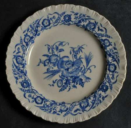 Cornflower Blue Bread & Butter Plate