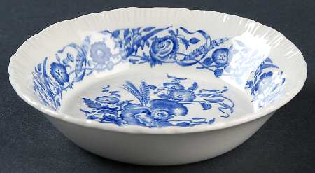 Cornflower Blue Fruit/Dessert (Sauce) Bowl